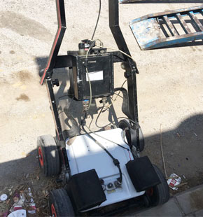 Travaux de GEORADAR